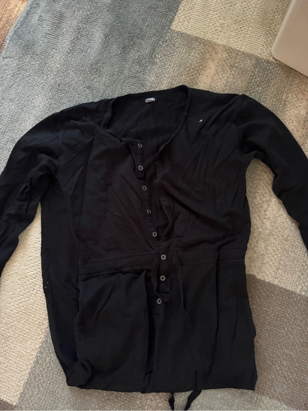 aerie Black Knit Top